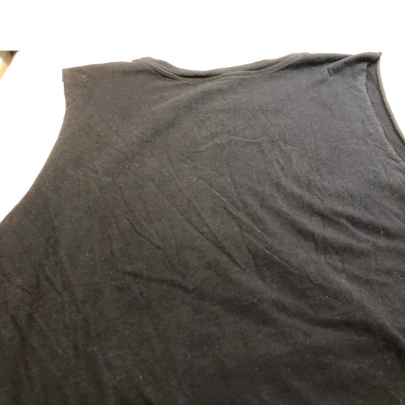 Johnny Ramone Too Tough to Die sleeveless tee Cinder Block with eyelet front L - Picture 7 of 8